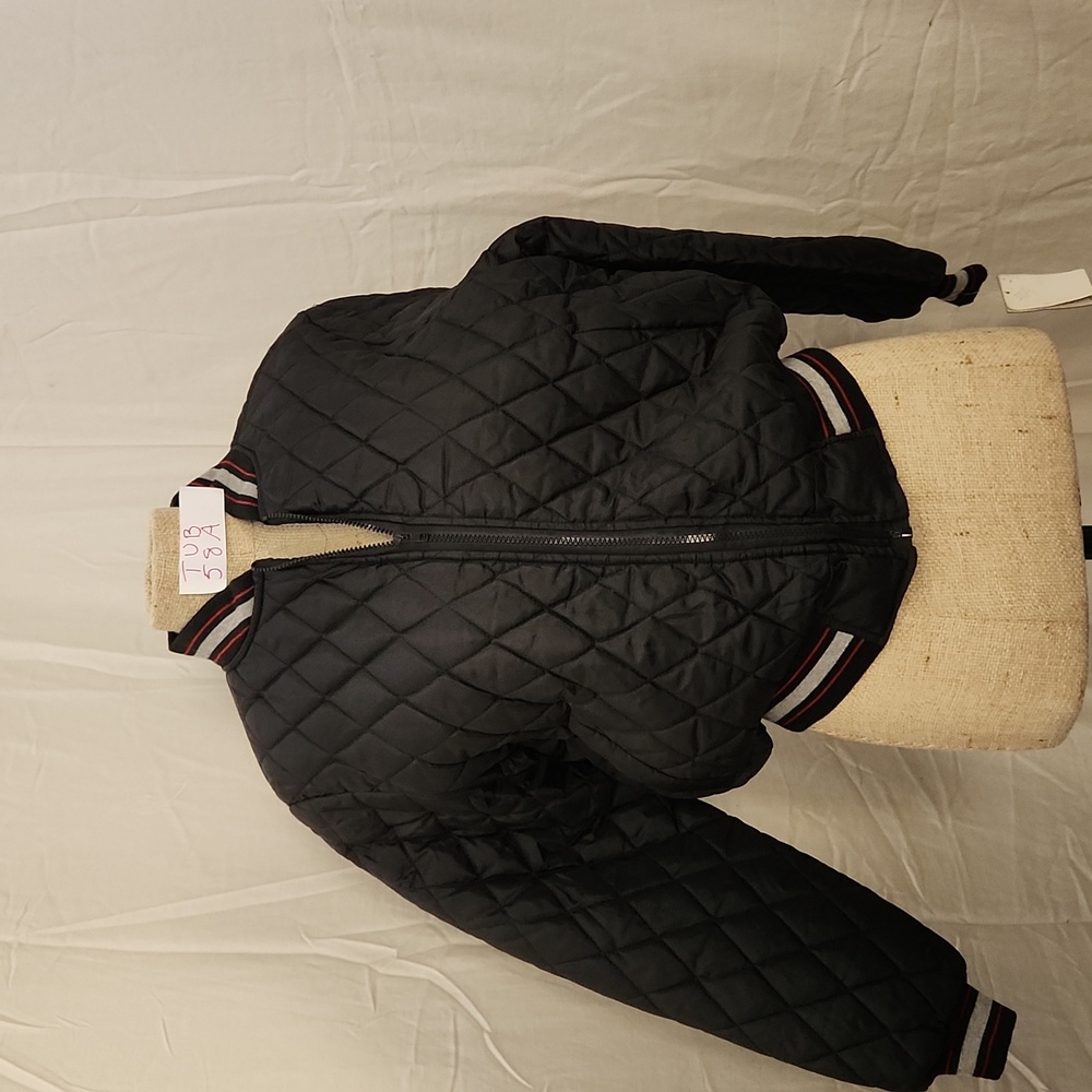 Fox USA Womens Black Bomber Jacket